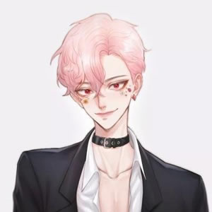 高清好看的个性动漫情头一男一女图片 动漫头像一男一女分开