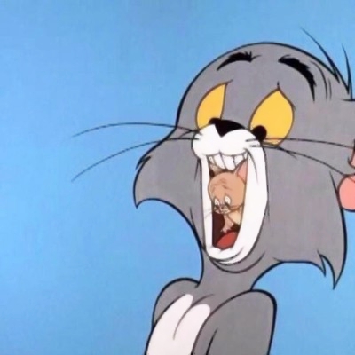 高清可爱的猫和老鼠的头像情侣图片 猫和老鼠头像图片大全