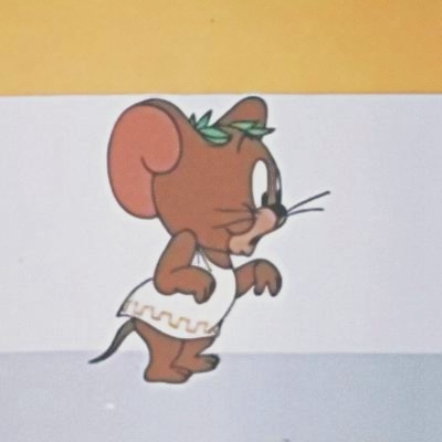 高清可爱的猫和老鼠的头像情侣图片 猫和老鼠头像图片大全