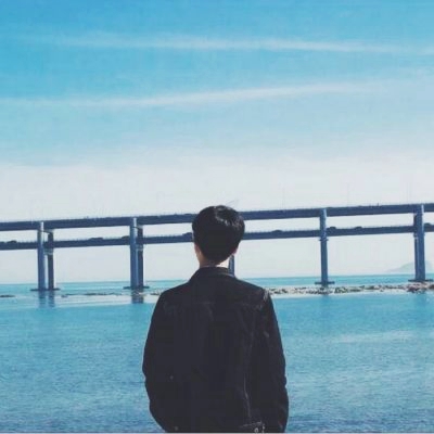 高清好看的情侣背影微信头像也有侧脸的 情侣微信头像背影