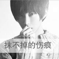 伤感好看的QQ情侣头像黑白带字一男一女 黑白情侣头像带字图片