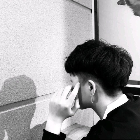 流行好看的高清微信情侣头像黑白图片 微信情侣头像黑白