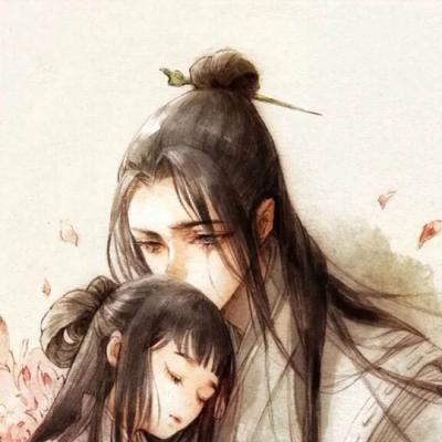 高清动漫很有意境的情侣头像古风 情侣头像意境古风