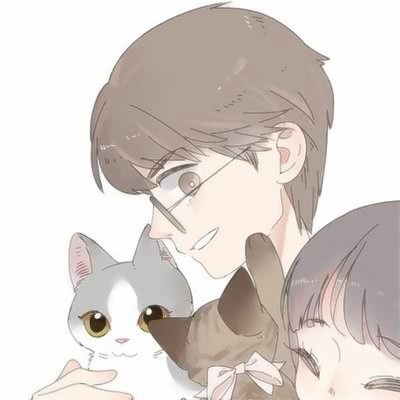 高清好看的抖音超萌卡通情侣头像图片 抖音卡通情头一对两张