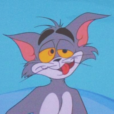 高清可爱的猫和老鼠情侣搞笑头像图片 猫和老鼠情侣头像一左一右