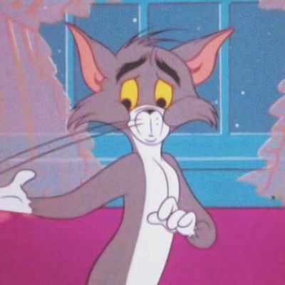 高清可爱的猫和老鼠情侣搞笑头像图片 猫和老鼠情侣头像一左一右