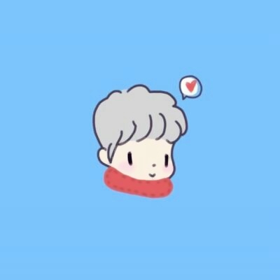 高清超可爱的卡通情侣头像一男一女 卡通可爱的情侣头像一对两张
