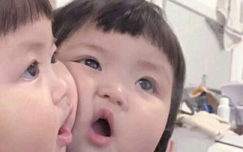 高清好看的2019呆萌小孩情侣头像 情侣小孩头像