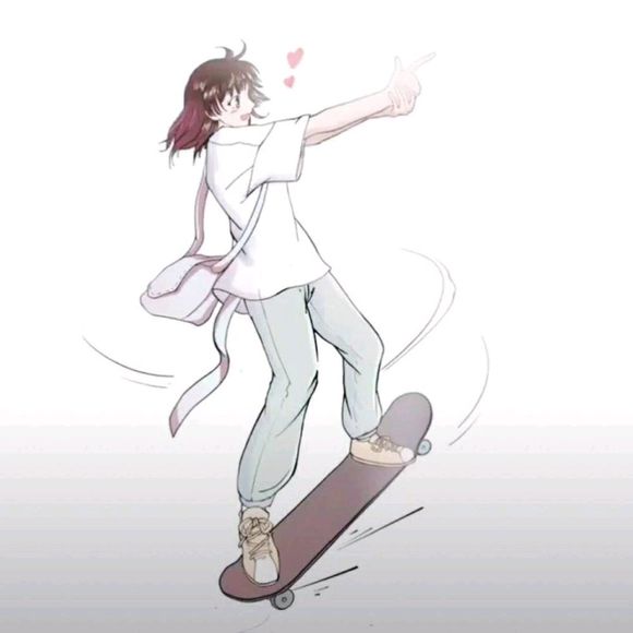 打枪中枪动漫男女情头 一个开枪一个中枪头像 抖音中枪情头