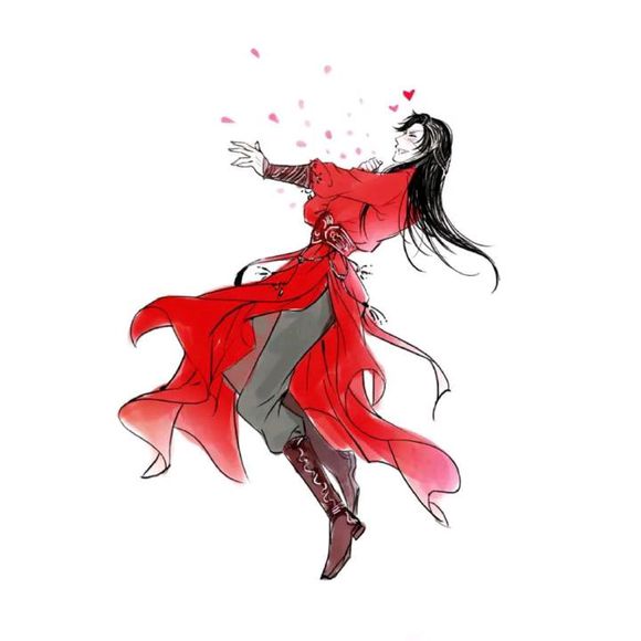 打枪中枪动漫男女情头 一个开枪一个中枪头像 抖音中枪情头