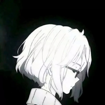 高清好看的漫画情头一左一右图片 漫画情头一男一女两张