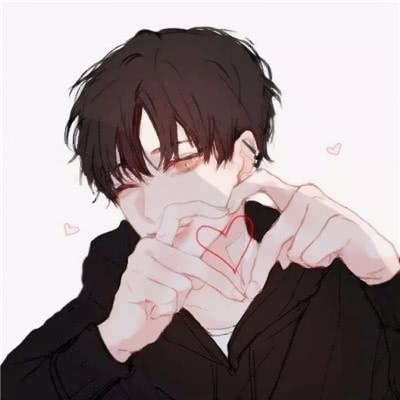 高清好看的漫画情头一左一右图片 漫画情头一男一女两张