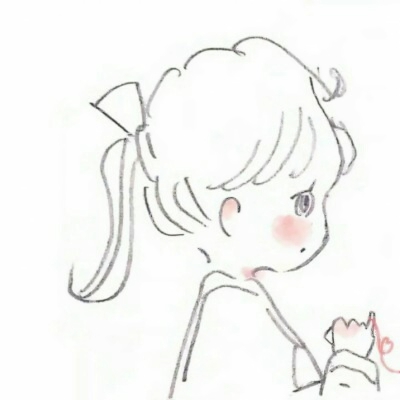 高清好看的漫画情头一左一右图片 漫画情头一男一女两张