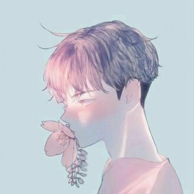 高清好看的漫画情头一左一右图片 漫画情头一男一女两张