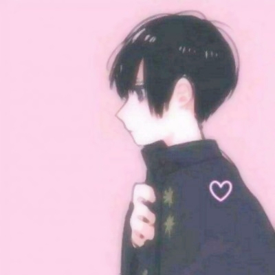 高清好看的漫画情头一左一右图片 漫画情头一男一女两张