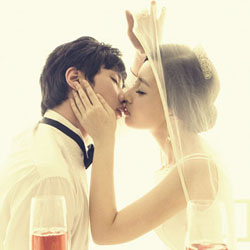 唯美浪漫穿婚纱礼服的情侣头像图片 结婚头像情侣婚纱礼服
