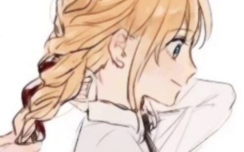 超暖的情头一对两张漫画高清图片 漫画情头一对二次元
