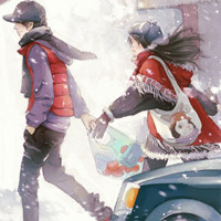 好看的qq头像男女动漫合照一起 qq头像动漫男女一起