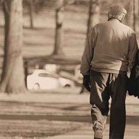黄昏恋人的2个老人情侣头像图片 老人情侣头像一对两张