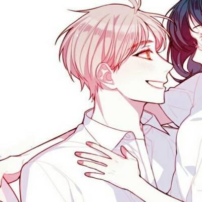 一男一女的情侣头像动漫高清大图好看 情侣头像动漫高清