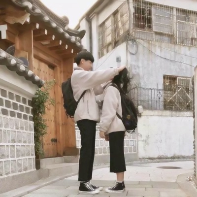 高清唯美适合情侣的微信头像一对两张 微信唯美情侣头像图片