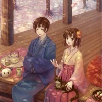 唯美好看的动漫情侣头像一张两人 动漫情侣头像图片一张两人