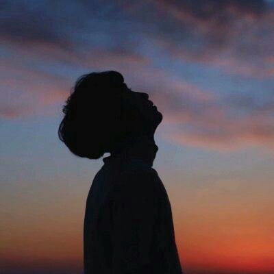 好看的背影情头高清单人一男一女 情头背影图片