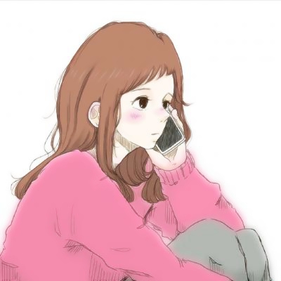好看可爱的手绘情头一对两张图片 情侣头像一男一女手绘动漫