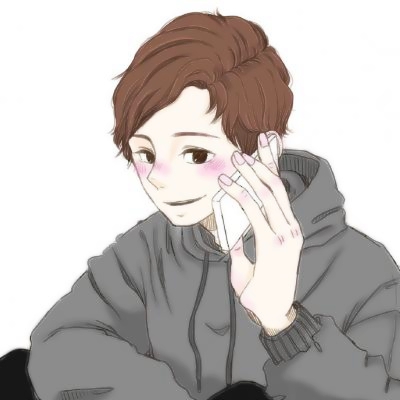 好看可爱的手绘情头一对两张图片 情侣头像一男一女手绘动漫