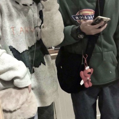 高清好看适合冬天的情侣头像图片 情侣头像冬天一对两张