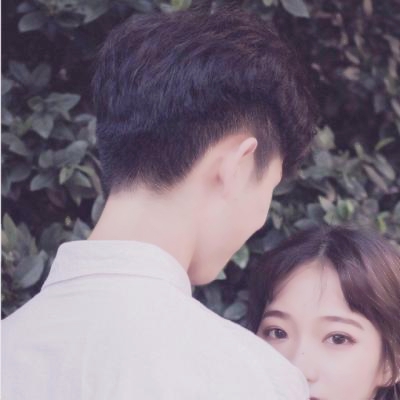 愿长伴永无话别之时 微信情侣头像唯美一对两张