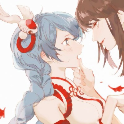 动漫甜蜜CP合体 古风情侣头像高清一对