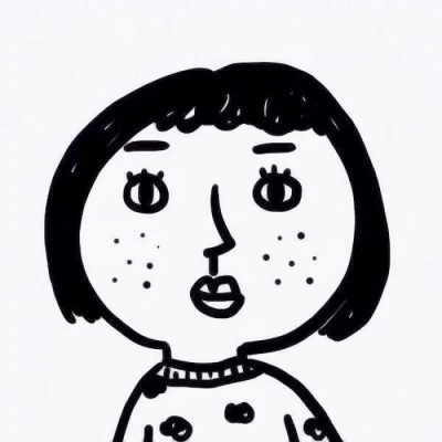 高清好看手绘的简笔画可爱情头图片 可爱的简笔画情侣头像