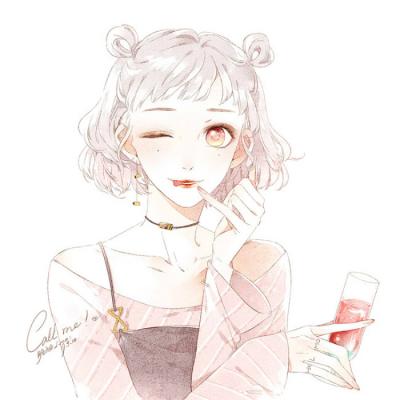 高清好看的动漫基友头像女生生两张 qq头像女生基友头像一对两张