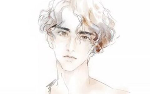 高清好看的插画情侣头像一男一女图片 情侣头像韩国插画情侣