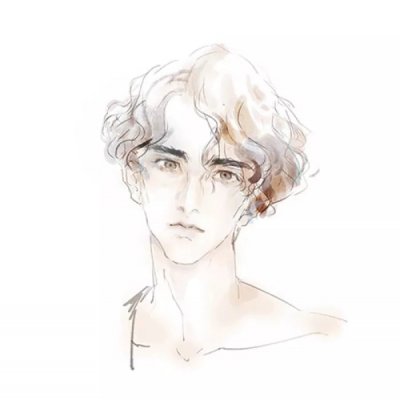 高清好看的插画情侣头像一男一女图片 情侣头像韩国插画情侣