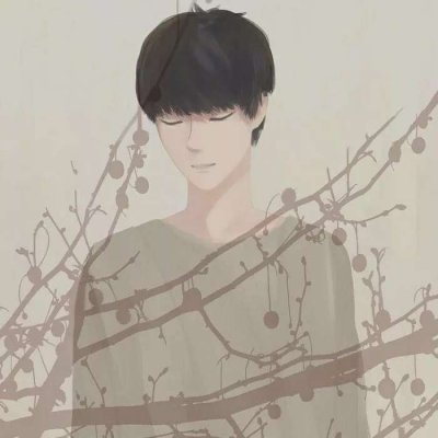 高清好看的插画情侣头像一男一女图片 情侣头像韩国插画情侣