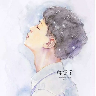高清好看的插画情侣头像一男一女图片 情侣头像韩国插画情侣