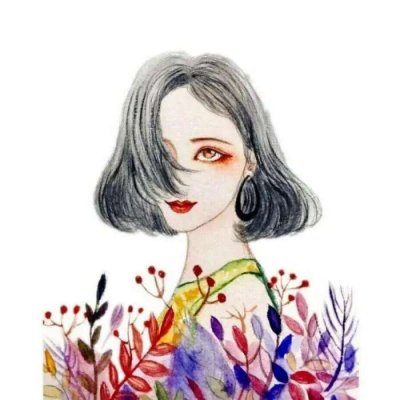 高清好看的插画情侣头像一男一女图片 情侣头像韩国插画情侣
