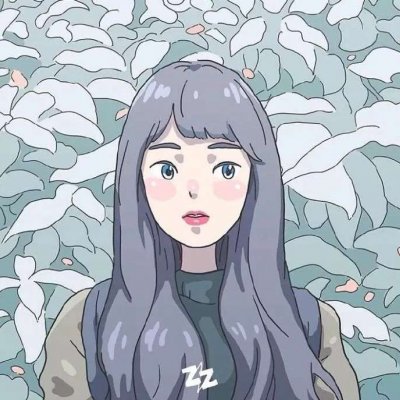 高清好看的插画情侣头像一男一女图片 情侣头像韩国插画情侣