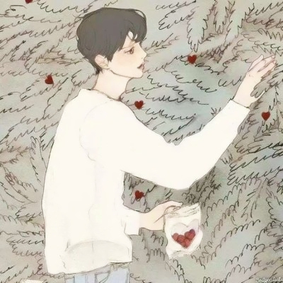 高清好看的情头一人一张分开动漫 情头一对两张分开动漫图片