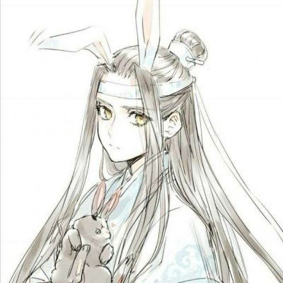 高清好看的蓝忘机和魏无羡情头一左一右 蓝忘机魏无羡情头图片
