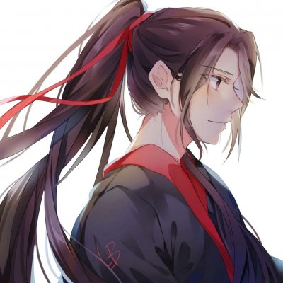 高清好看的蓝忘机和魏无羡情头一左一右 蓝忘机魏无羡情头图片