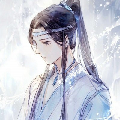 高清好看的蓝忘机和魏无羡情头一左一右 蓝忘机魏无羡情头图片
