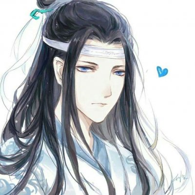 高清好看的蓝忘机和魏无羡情头一左一右 蓝忘机魏无羡情头图片