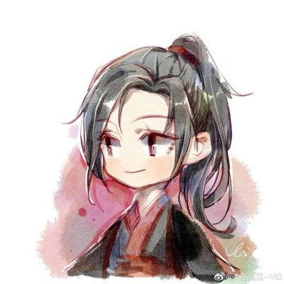 高清好看的蓝忘机和魏无羡情头一左一右 蓝忘机魏无羡情头图片