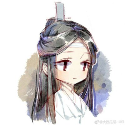 高清好看的蓝忘机和魏无羡情头一左一右 蓝忘机魏无羡情头图片