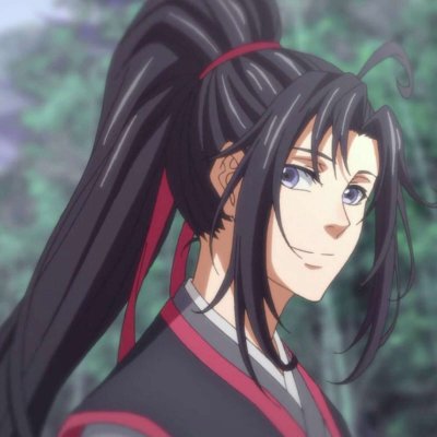 高清好看的蓝忘机和魏无羡情头一左一右 蓝忘机魏无羡情头图片