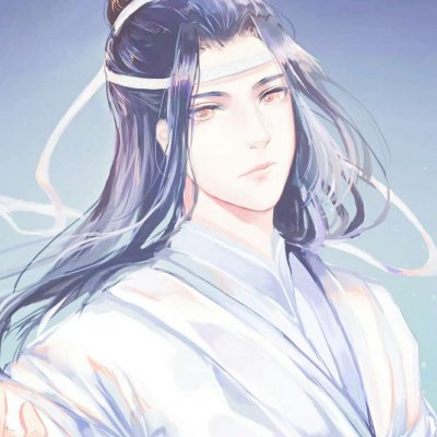 高清好看的蓝忘机和魏无羡情头一左一右 蓝忘机魏无羡情头图片