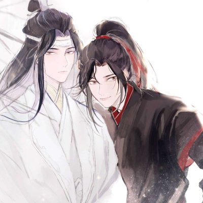高清好看的魏无羡蓝忘机情头一对两张图片 魏无羡蓝忘机qq情头